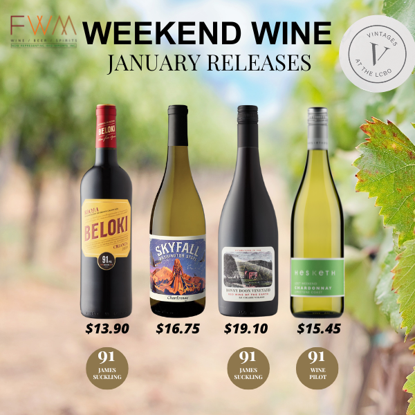 LCBO Vintages Releases - January 31st