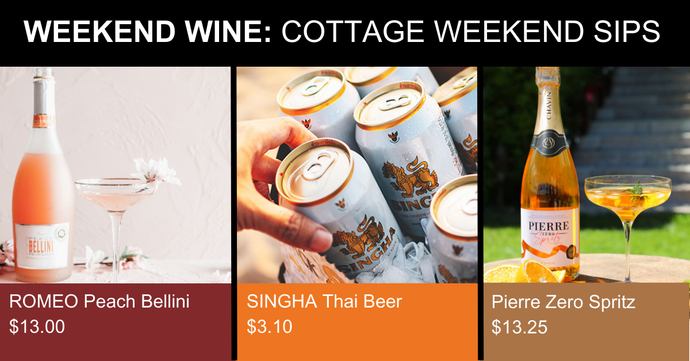Weekend Wine: Cottage Weekend Sips