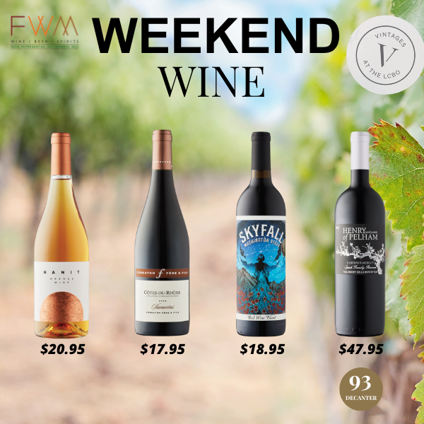 LCBO Vintages Releases - November 2, 2024