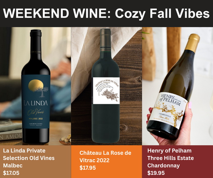 Weekend Wine: Cozy Fall Vibes